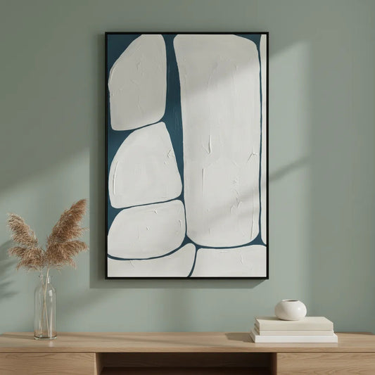 Cuadro Abstracto Minimalista Totem