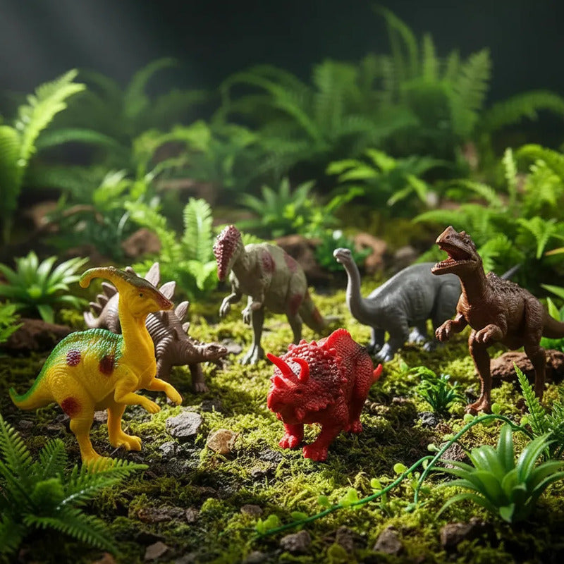 Set De Dinosaurio X6