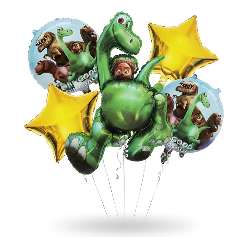 Set De Globos Un Gran Dinosaurio X5