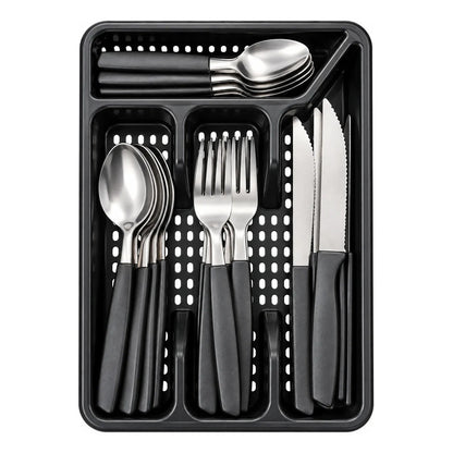 Set de Cubiertos con Soporte