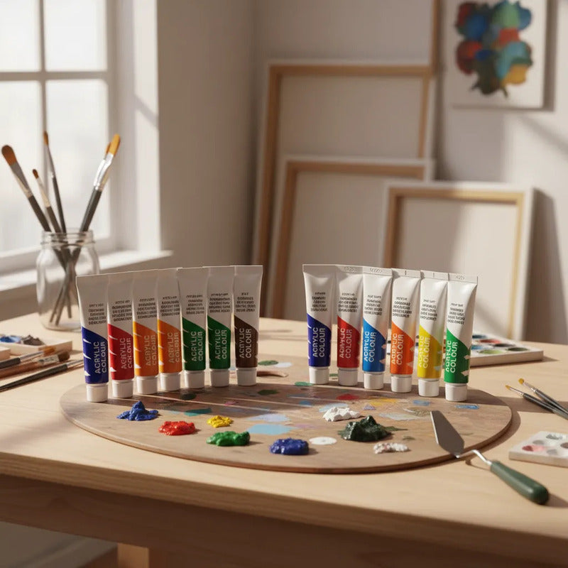 Set De Pinturas Acrílicas