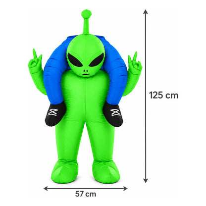 Disfraz Inflable Alíen Cool Adulto