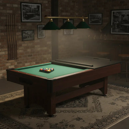 Mesa De Pool Con Tapa Calidad Premium Paño Verde