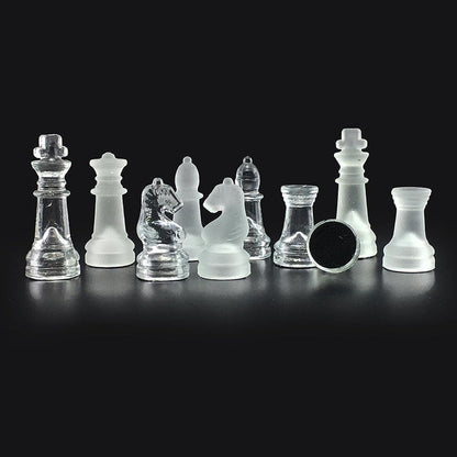 Ajedrez De Vidrio Premium 30 X 30