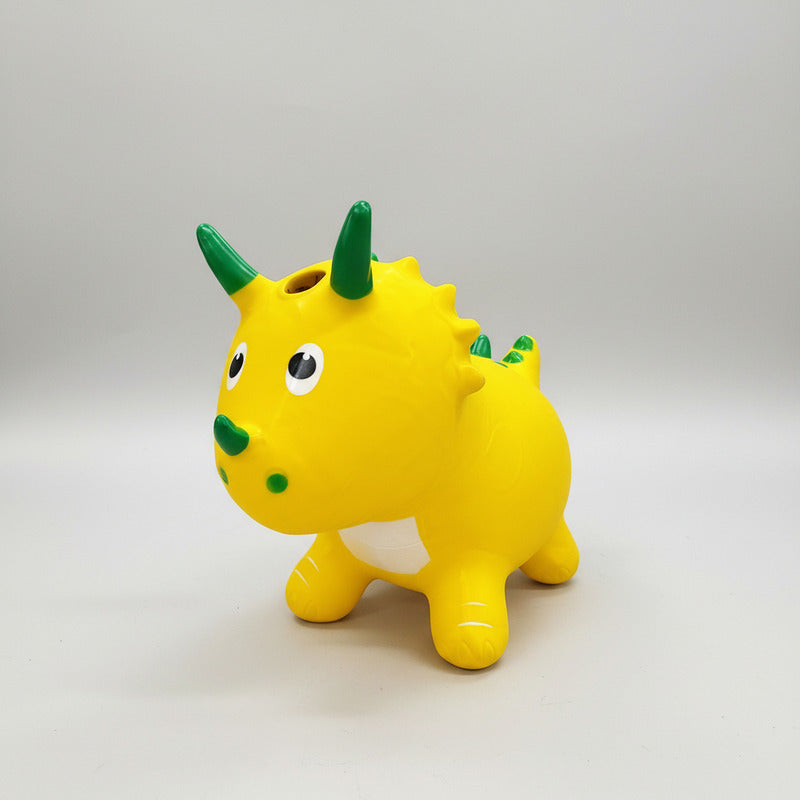 Dino Saltarín De Goma Inflable 45 X 70 cm