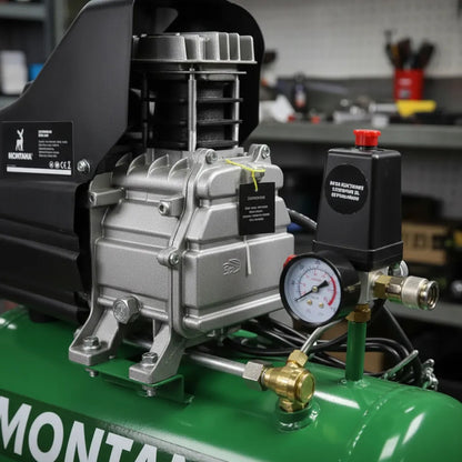 Compresor Montana De 24 Litros - 116 Psi - 220v