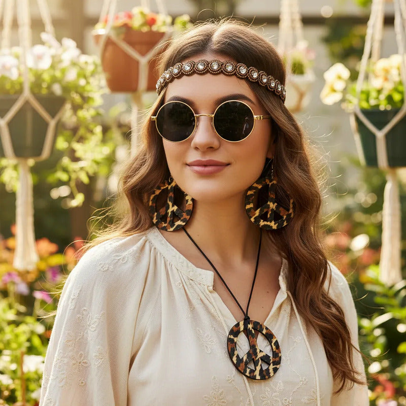 Set Accesorios Amor Y Paz