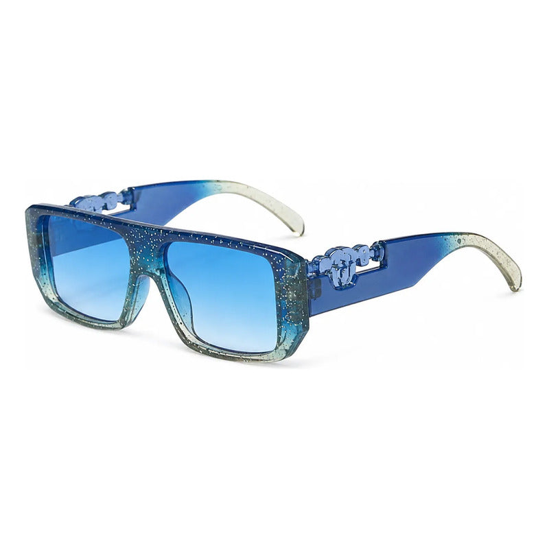 Lentes Rectangulares Con Glitter