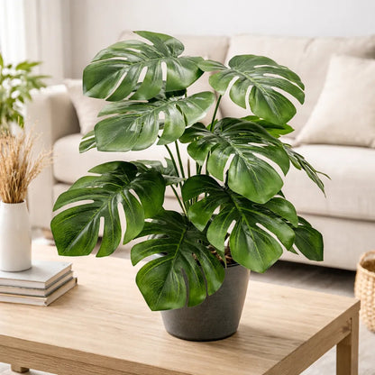 Ramo Esqueleto De Caballo Mediano 39 cm Con 12 Hojas