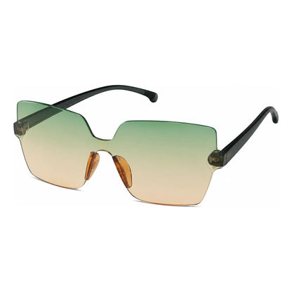 Lentes Estilo Oversize Degradé