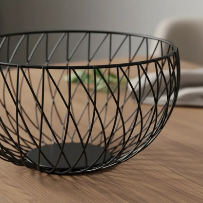 Canasto De Metal Decorativo