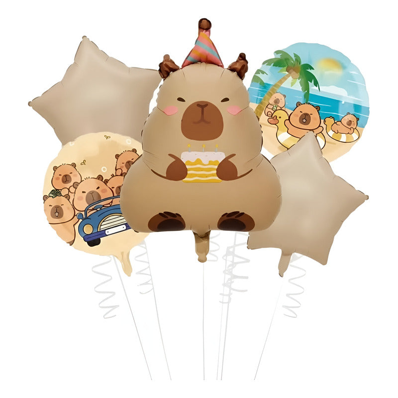 Set De Globos Capibara X5