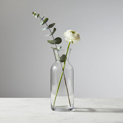 Florero De Vidrio Diseño Cuello 17,5 cm