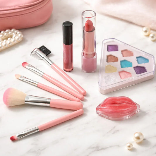Set Maquillaje Con Brochas