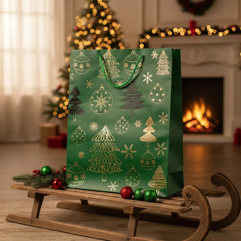 Bolsa De Regalo Navideña