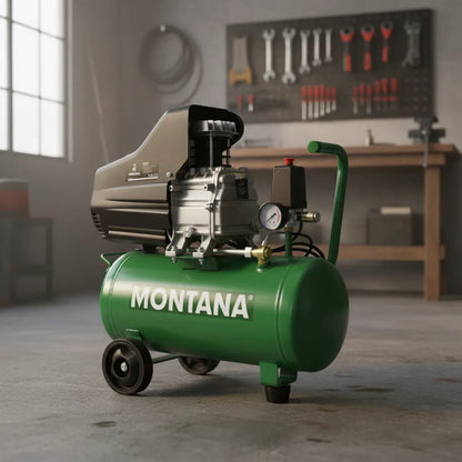 Compresor Montana De 50 Litros - 2 Hp - 116 Psi