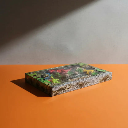 Set Dino En Caja Grande