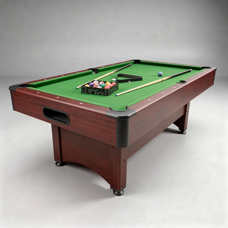 Mesa Profesional De Pool Con Paño Verde