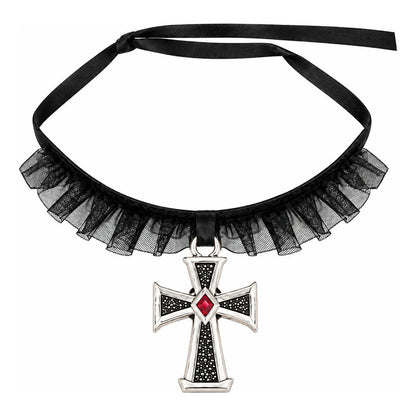 Collar Cruz Gótica