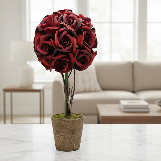 Bouquet De Rosas En Maceta 39 cm