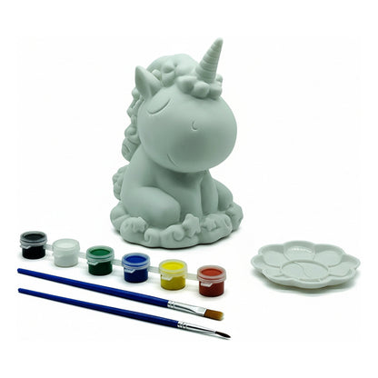 Juguete Alcancía Para Pintar Unicornio