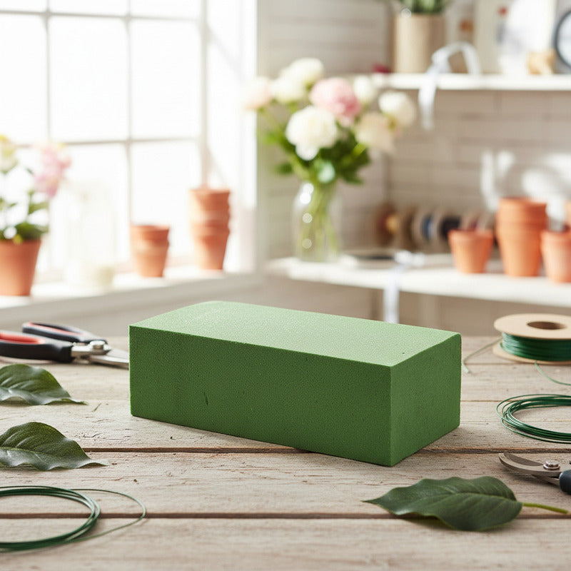 Espuma Floral Oasis Para Plantas Naturales Y Artificiales