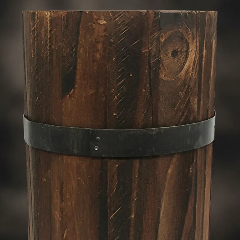 Jarrón De Madera 39 cm