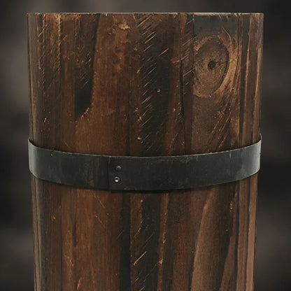Jarrón De Madera 39 cm