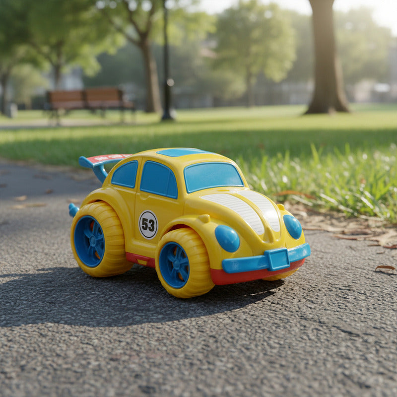 Auto De Juguete Fusca Con Ojos