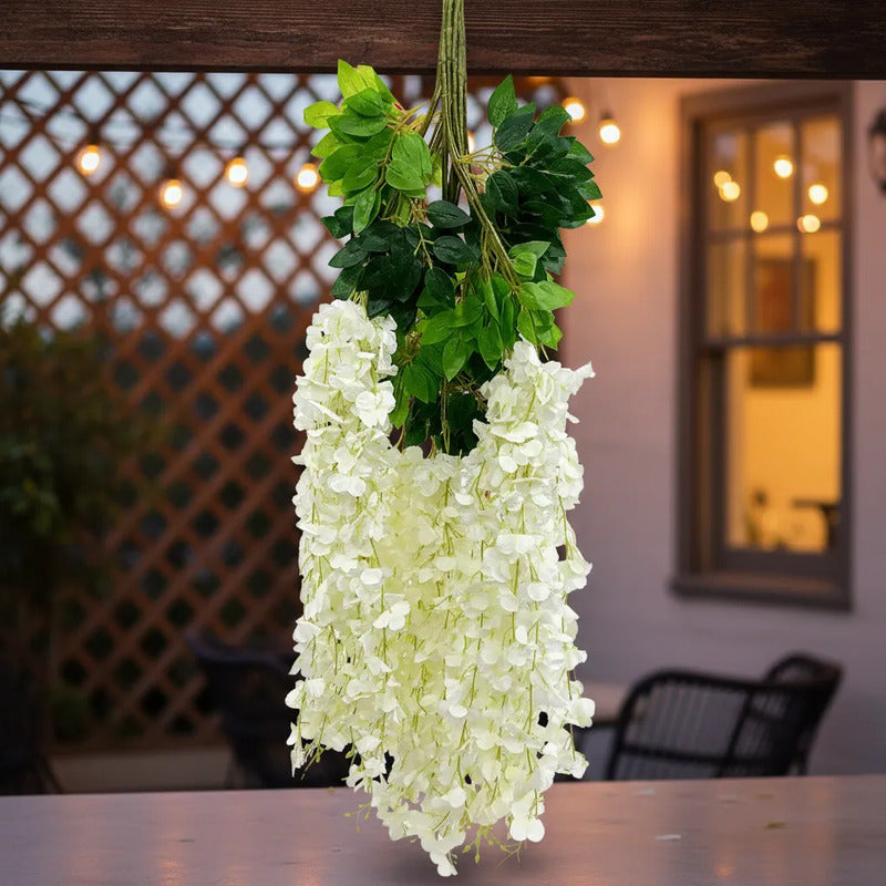 Planta Artificial Hortensia Colgante X12 110cm