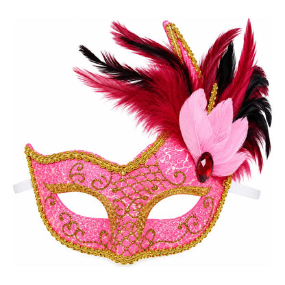 Antifaz Veneciano Princess Rosa
