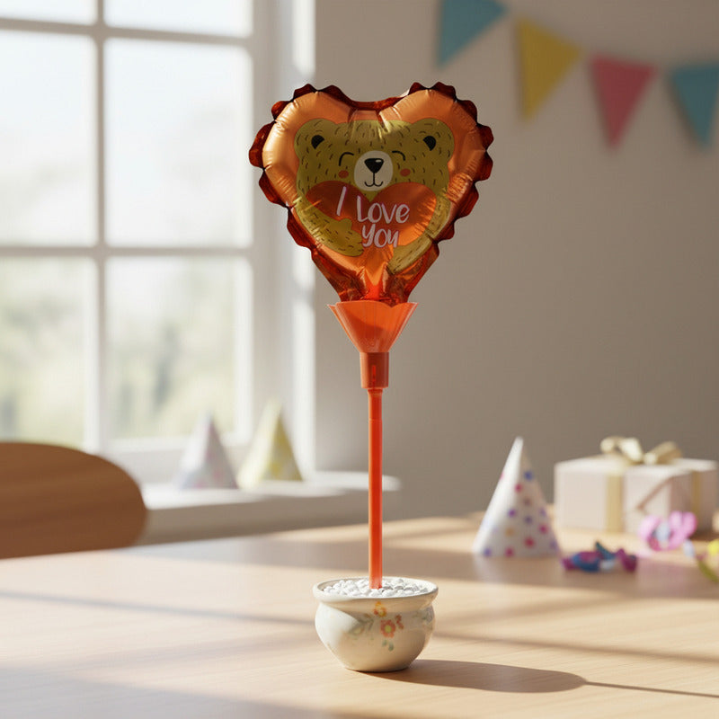 Globo Corazón San Valentín 12 cm