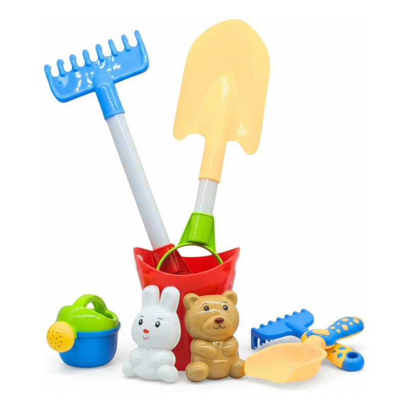 Carrito De Playa Con Accesorios 24 X 37 cm