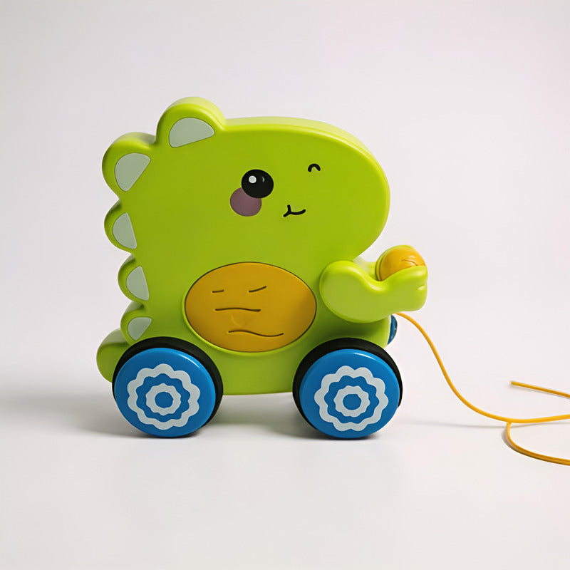 Juguete De Arrastre Dino Bebe Con Sonido