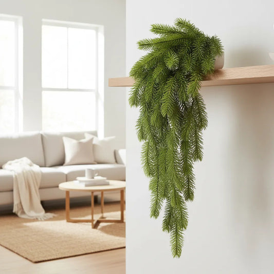 Planta Colgante Pino Frondoso 92 cm
