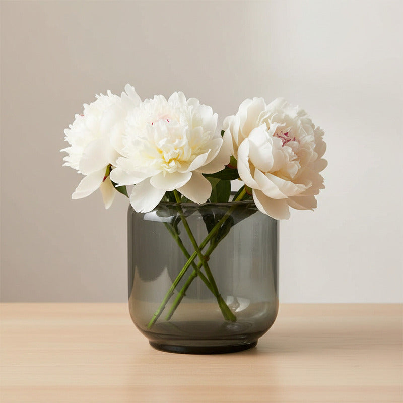 Florero De Vidrio Oscuro 8,5 cm