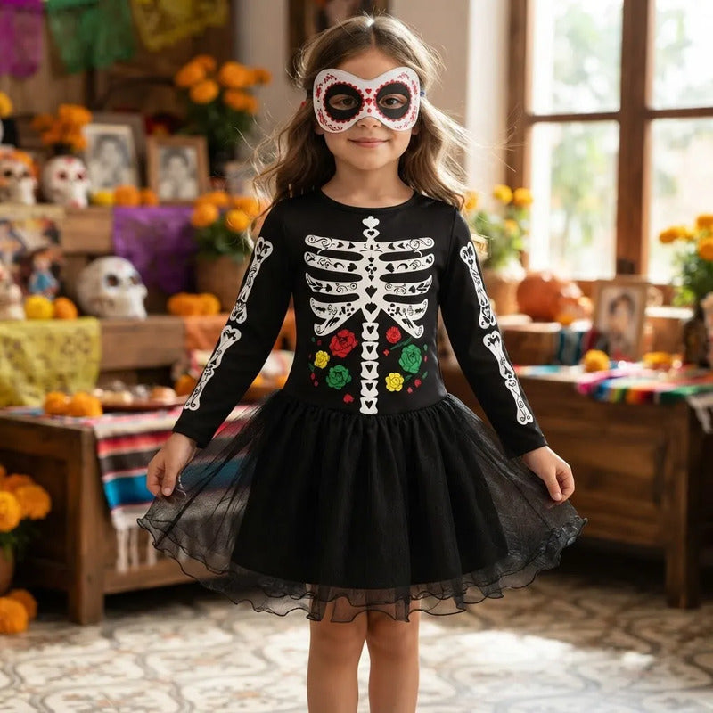 Disfraz Catrina Niñas