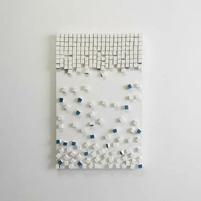 Cuadro Abstracto Con Relieve 3D