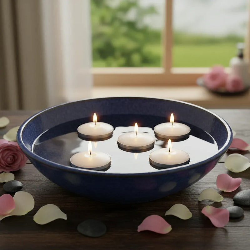 Set De Velas Flotantes X6