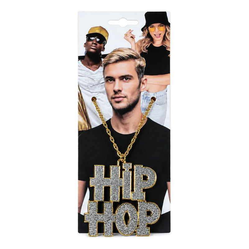 Collar Hip Hop Con Brillo