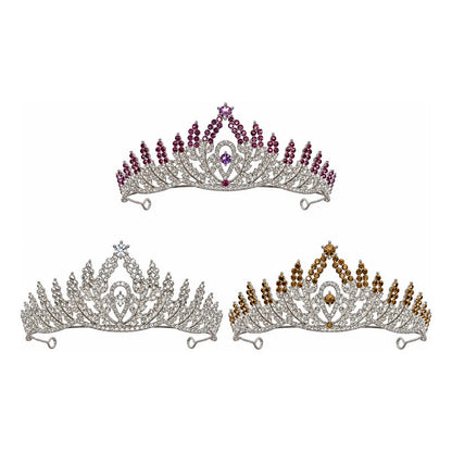 Corona Tiara Princesa Con Strass