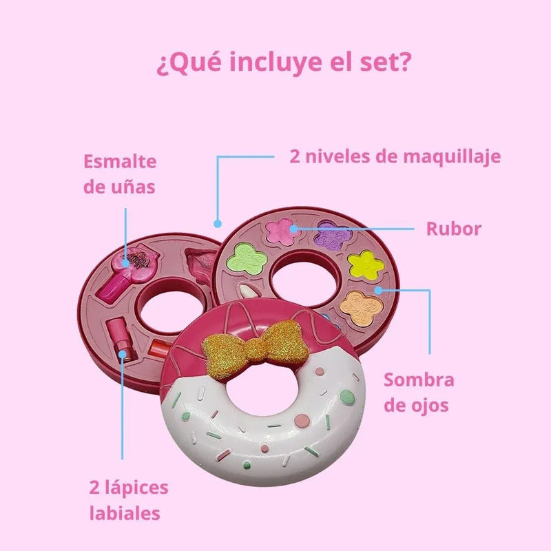 Set de Maquillaje Petaca Dona Dos Pisos