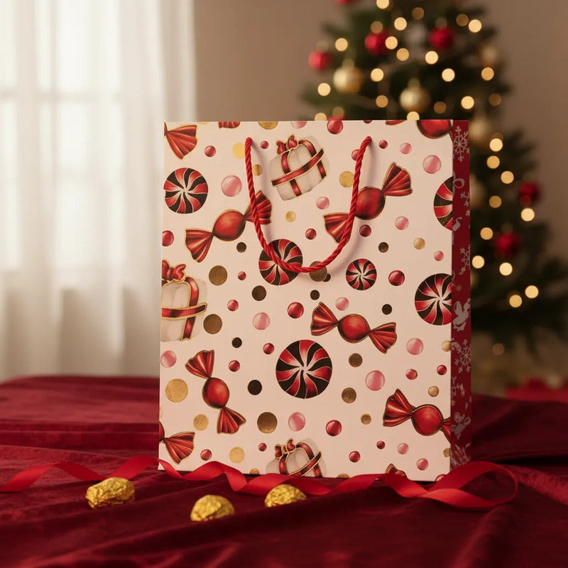 Bolsa De Regalo Navideña