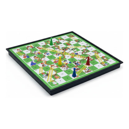 Juego De Mesa 4 En 1 - La Viborita, Ajedrez, Ludo Y Damas