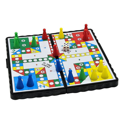 Juego De Mesa Ludo Magnético Y Plegable 13 X 13 cm
