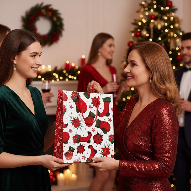 Bolsa De Regalo Navideña