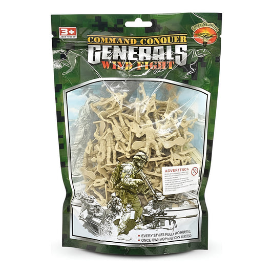 Soldados Militares En Bolsa Grande