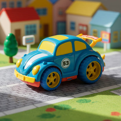 Auto De Juguete Fusca Con Ojos