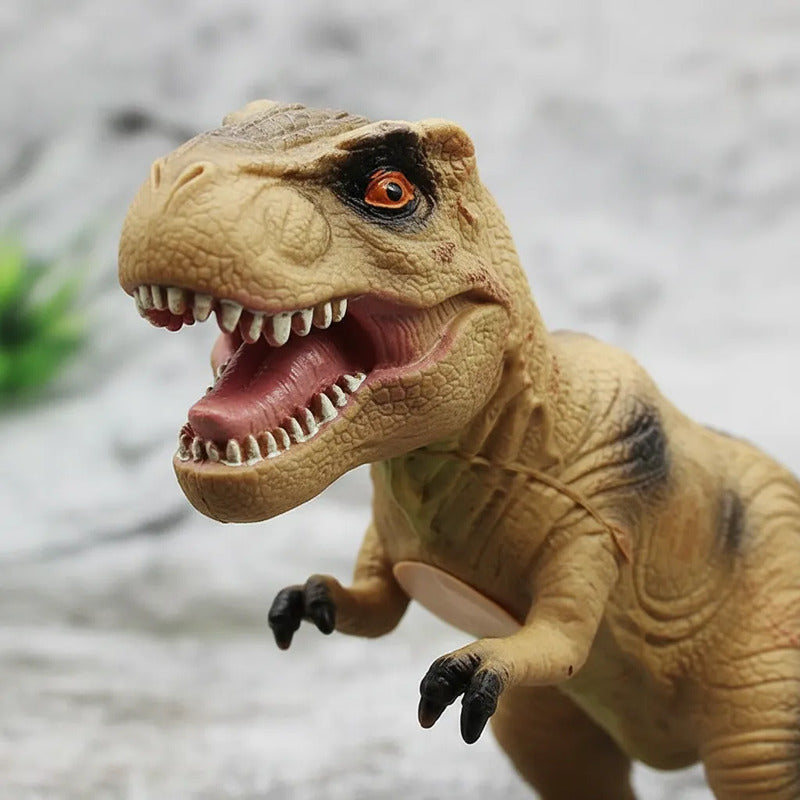 Dinosaurio De Goma 22 X 31 cm