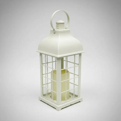 Fanal Con Vela Led Luminoso Grande